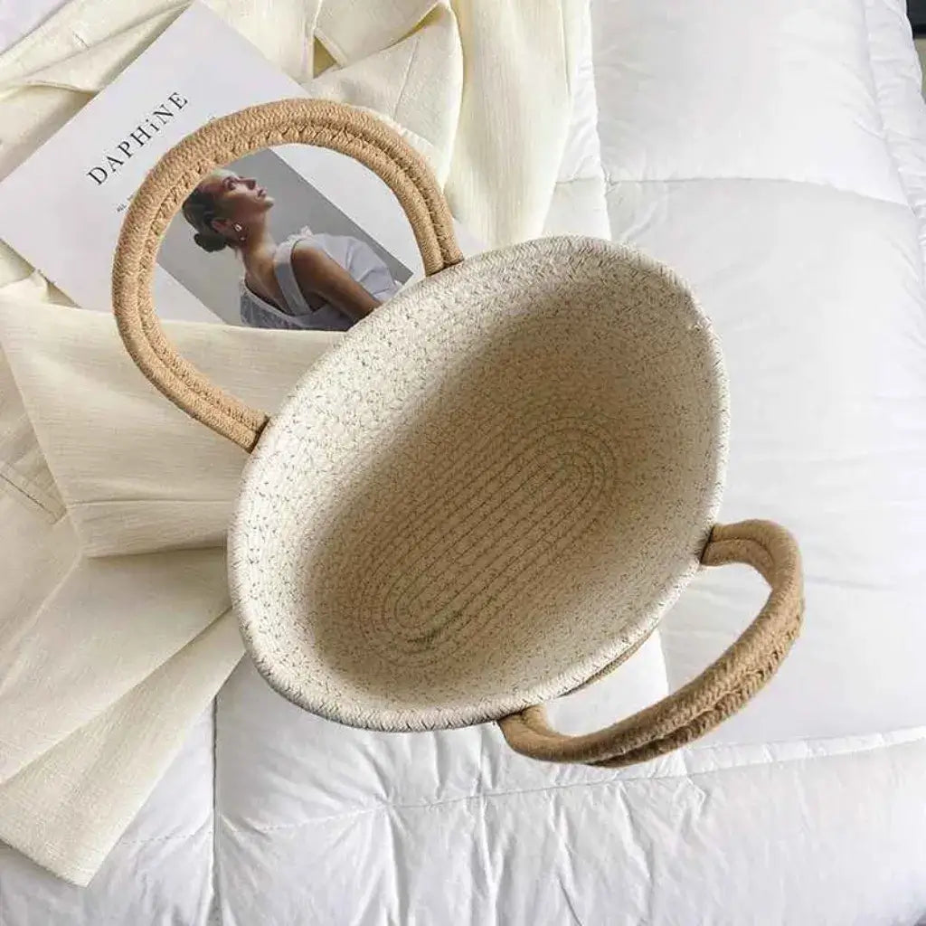 Bolsa Lolla Off White y Beige