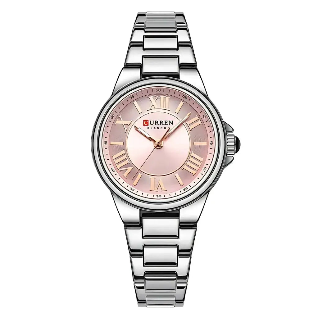 Reloj Grace Plato con Rosé