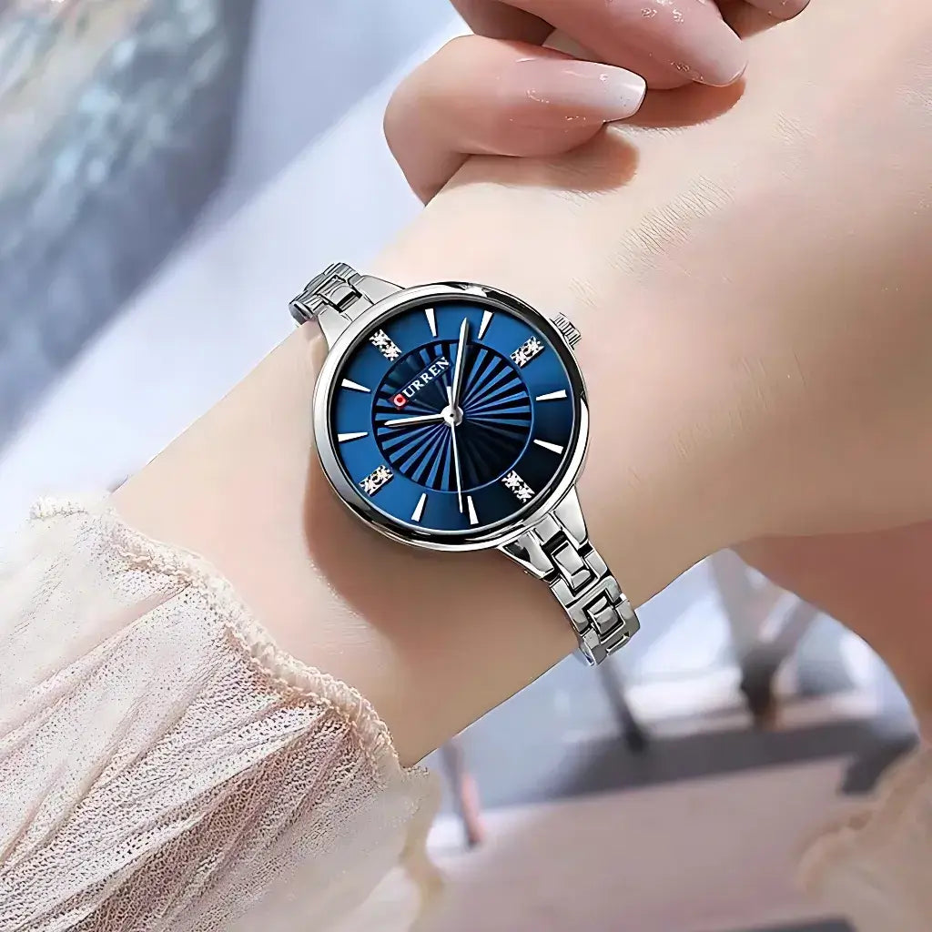 Reloj Royale Plata con Azul