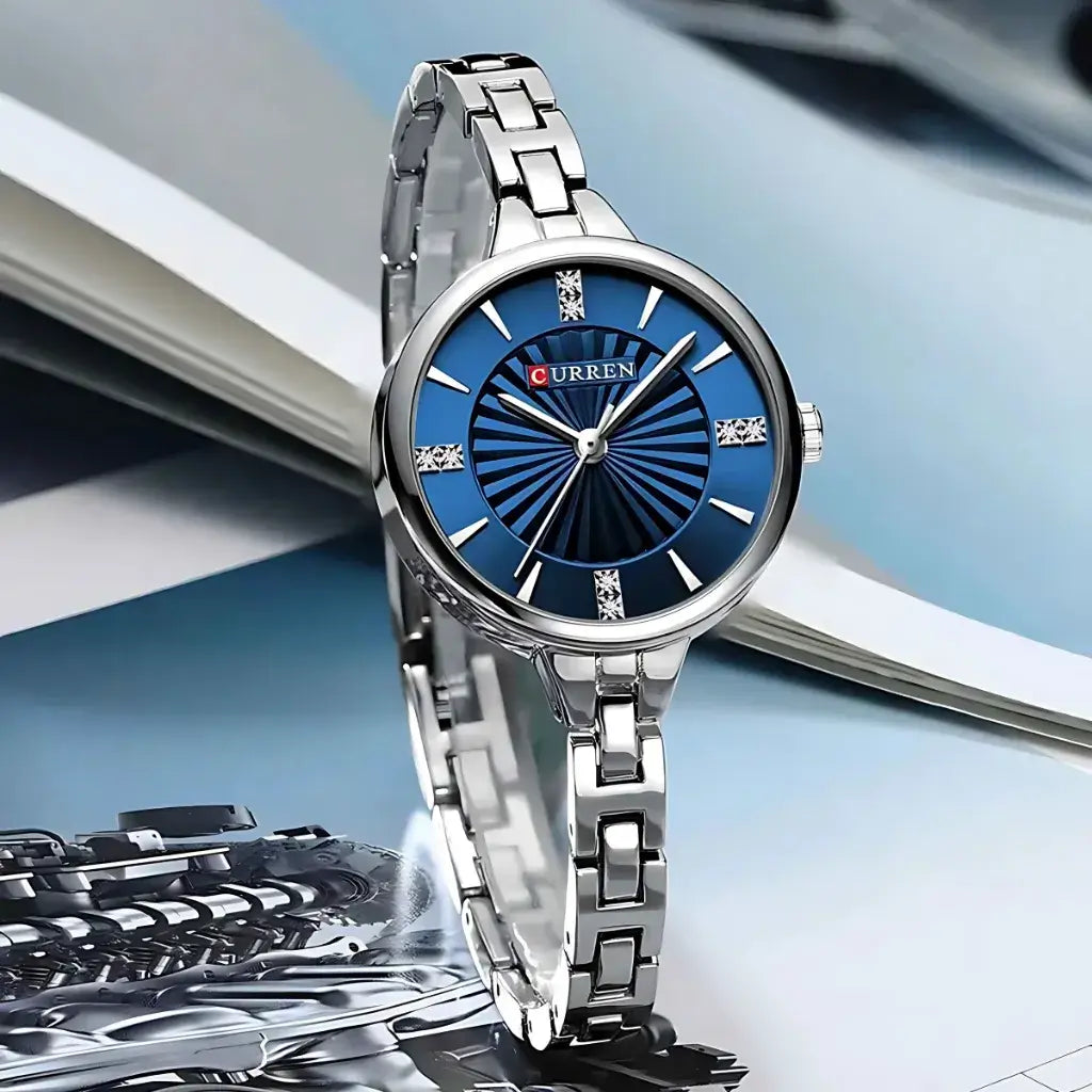 Reloj Royale Plata con Azul