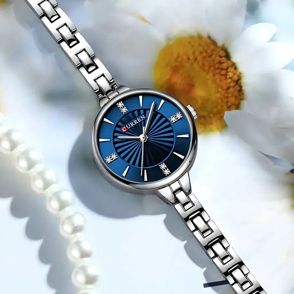 Reloj Royale Plata con Azul