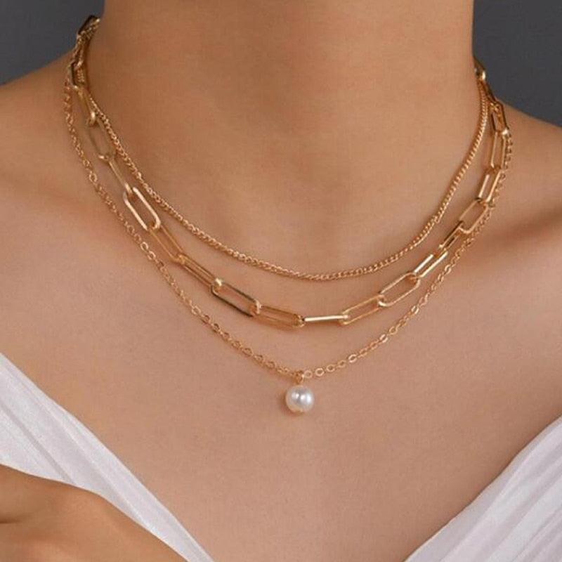 Collar de Lujo con Perlas