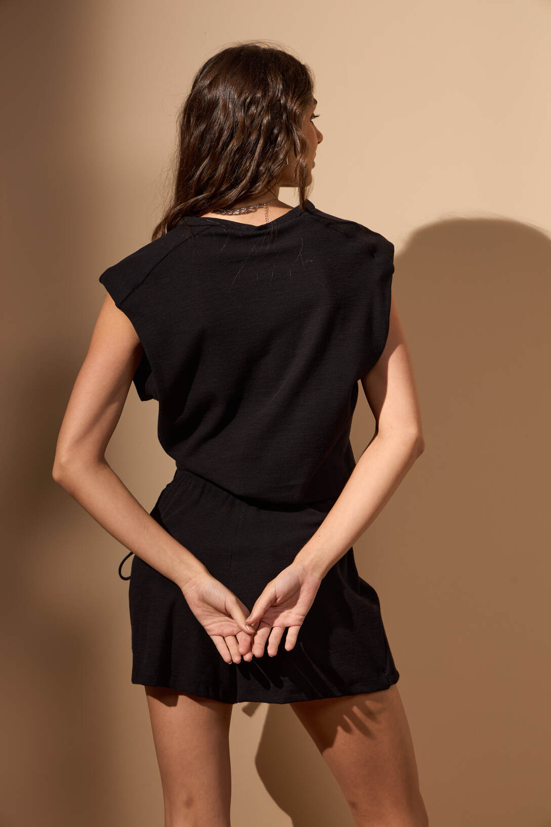 Cropped Raíces Negro