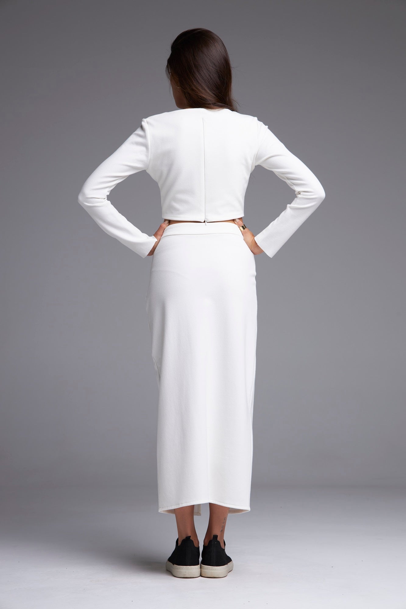 Cropped Singular en Blanco Roto