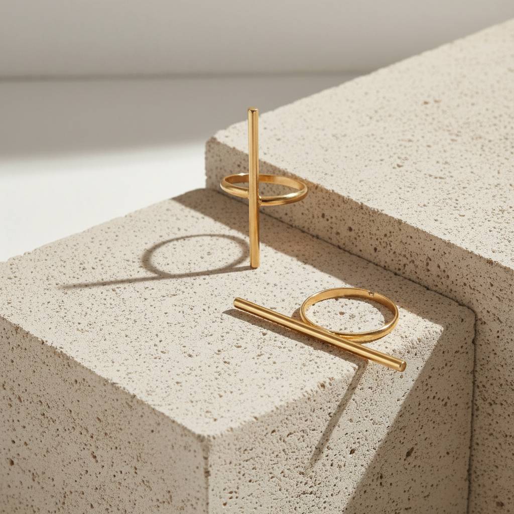 Set Kandinsky | Anillos Geométricos de Diseño