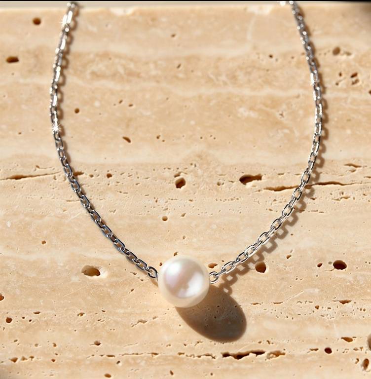 Collar Perla Éclat | Pureza Atemporal