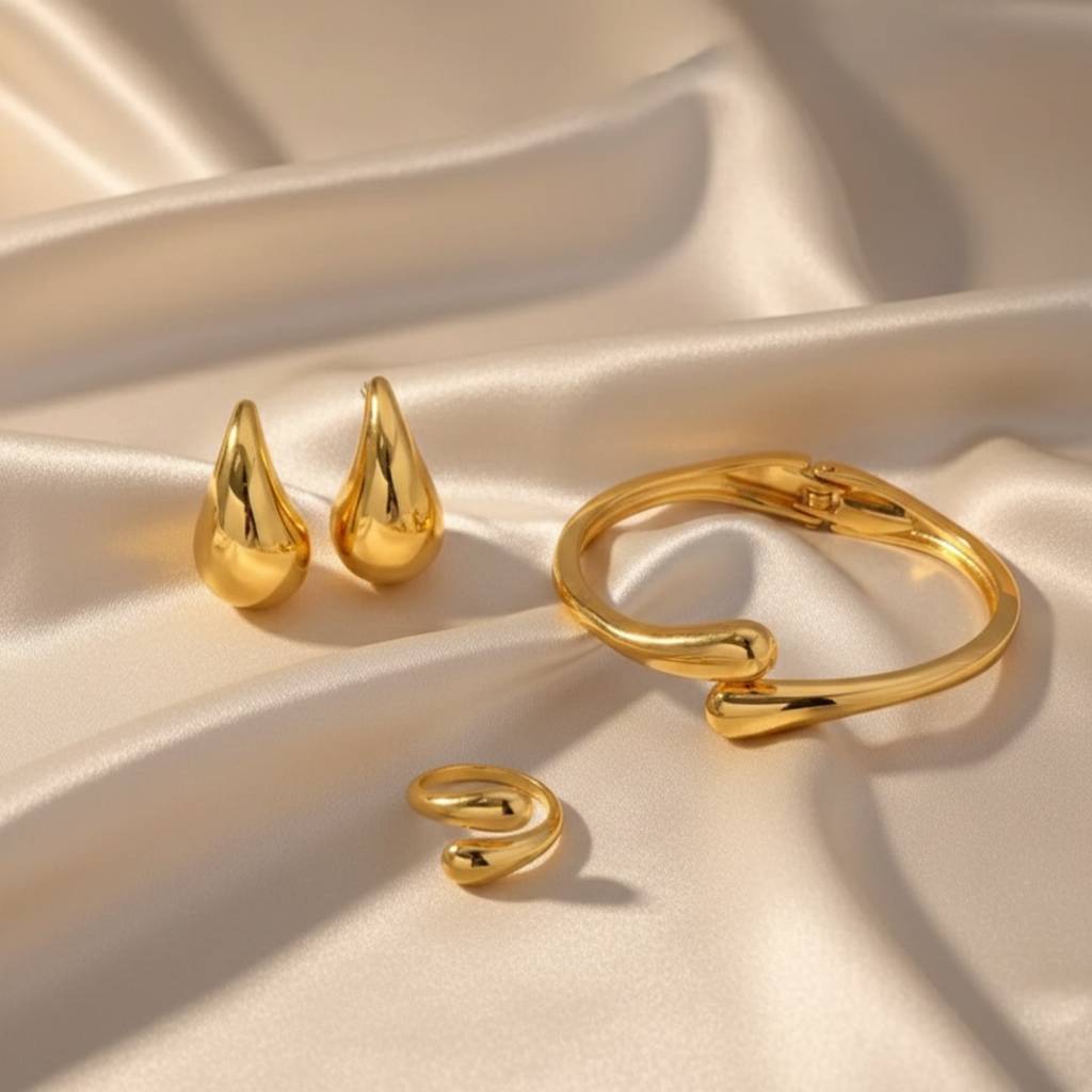 Conjunto Liquid Gold | Edición 3 Piezas