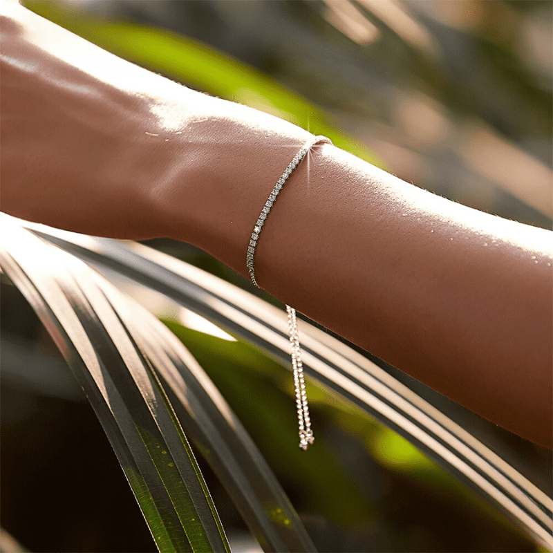 Pulsera Luxy Minimal Plata 925 y Oro 14k