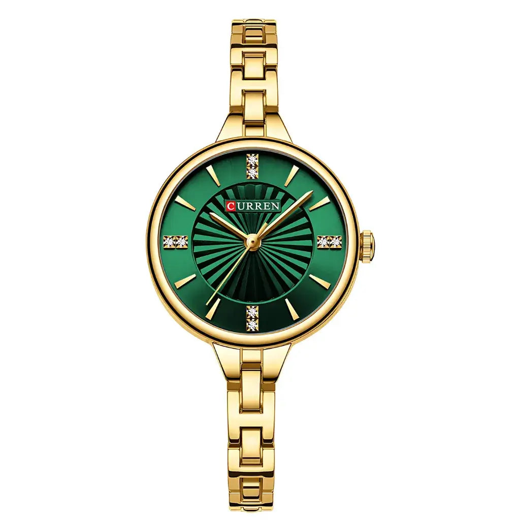 Reloj Royale Dorado Verdosillo