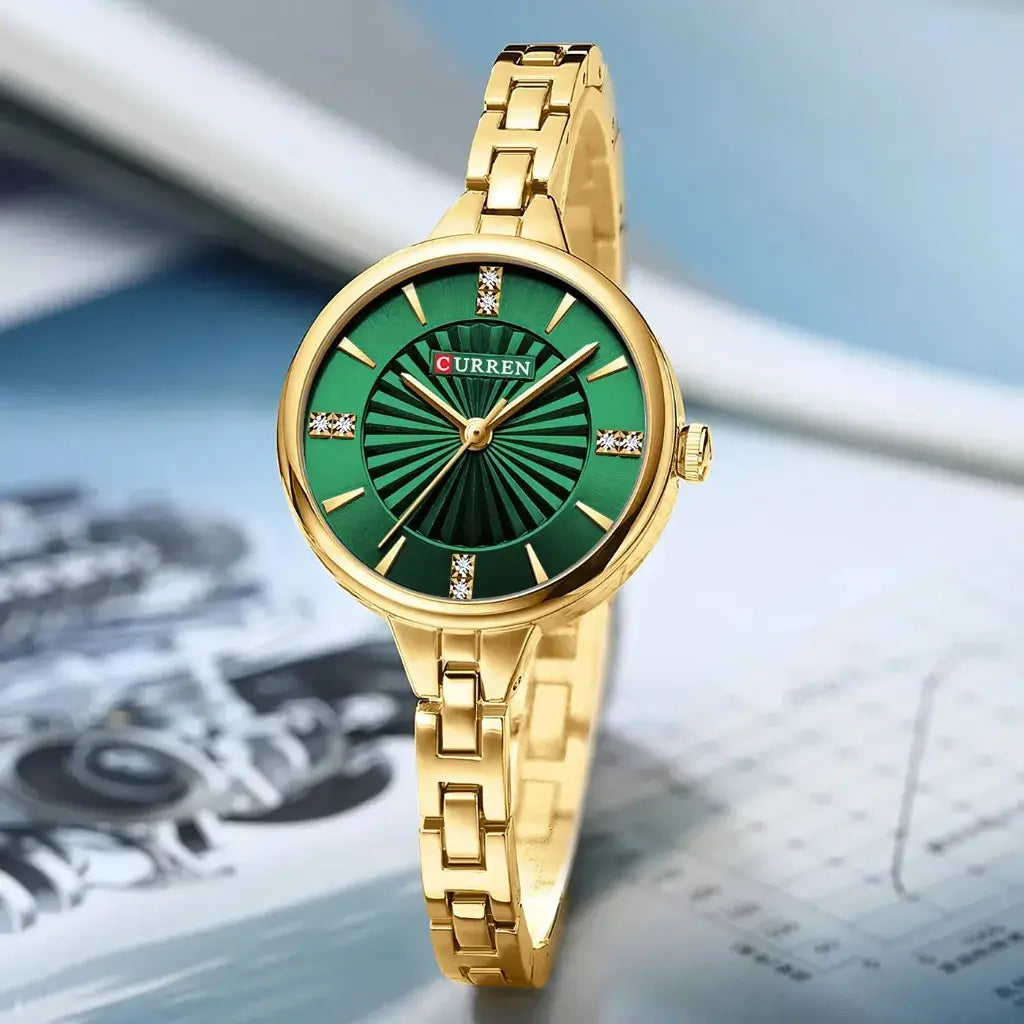 Reloj Royale Dorado Verdosillo
