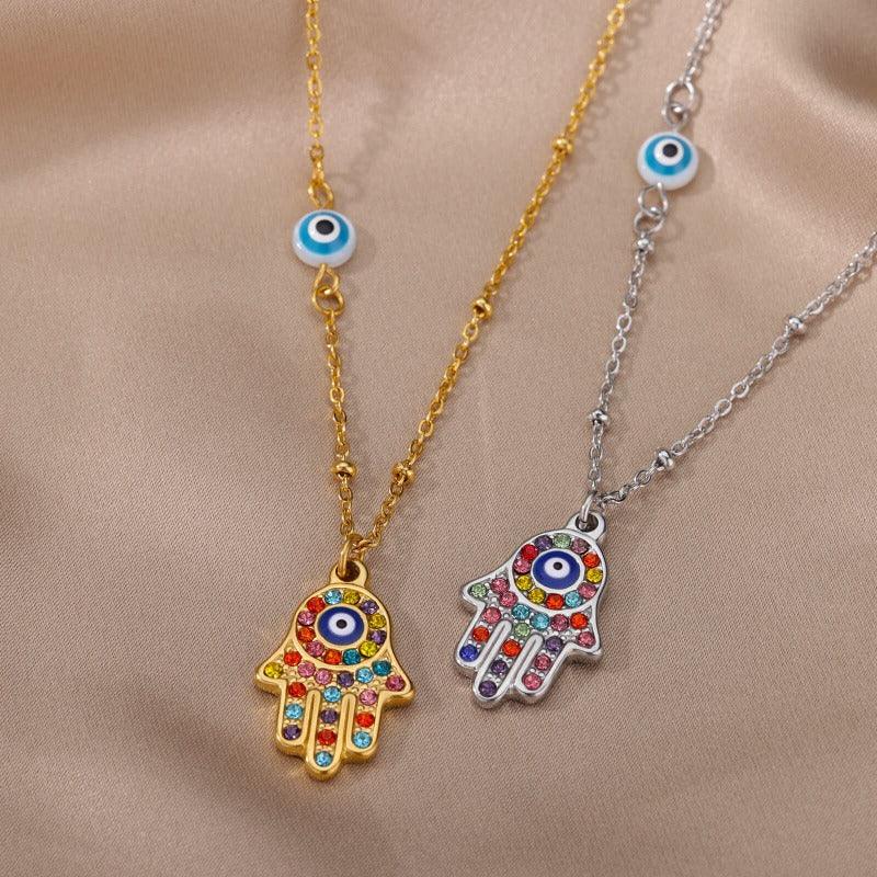 Collar Ojo Grego Mal de Ojo