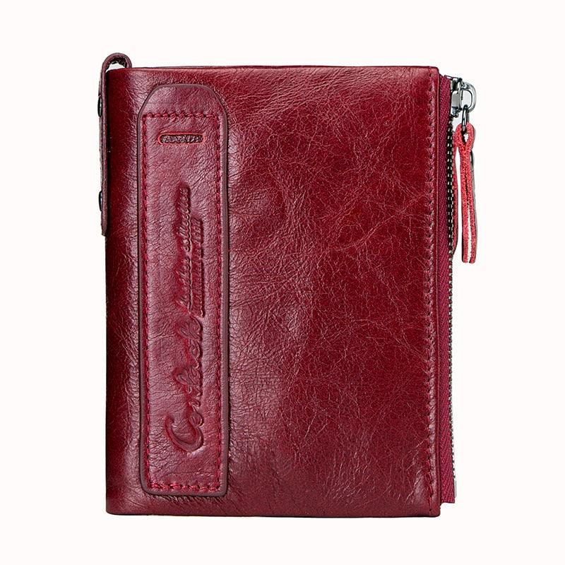 Cartera Antonella en Cuero Genuino