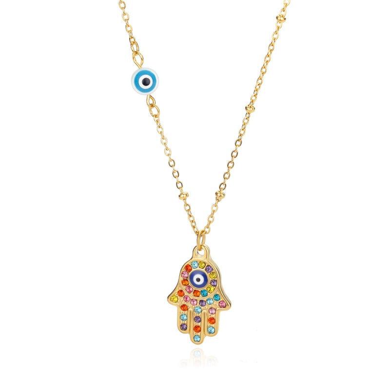 Collar Ojo Grego Mal de Ojo