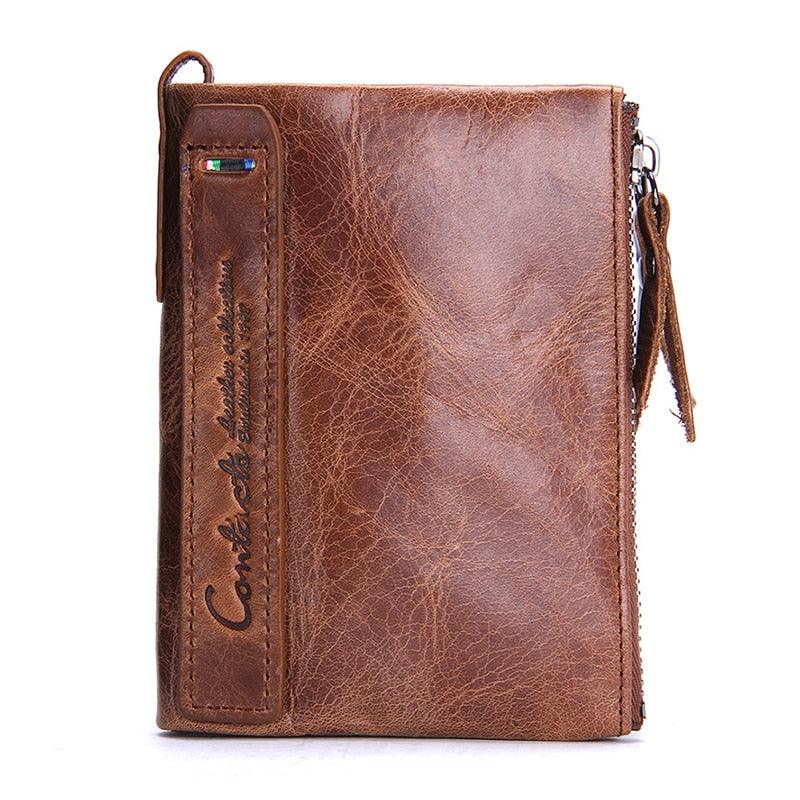 Cartera Antonella en Cuero Genuino
