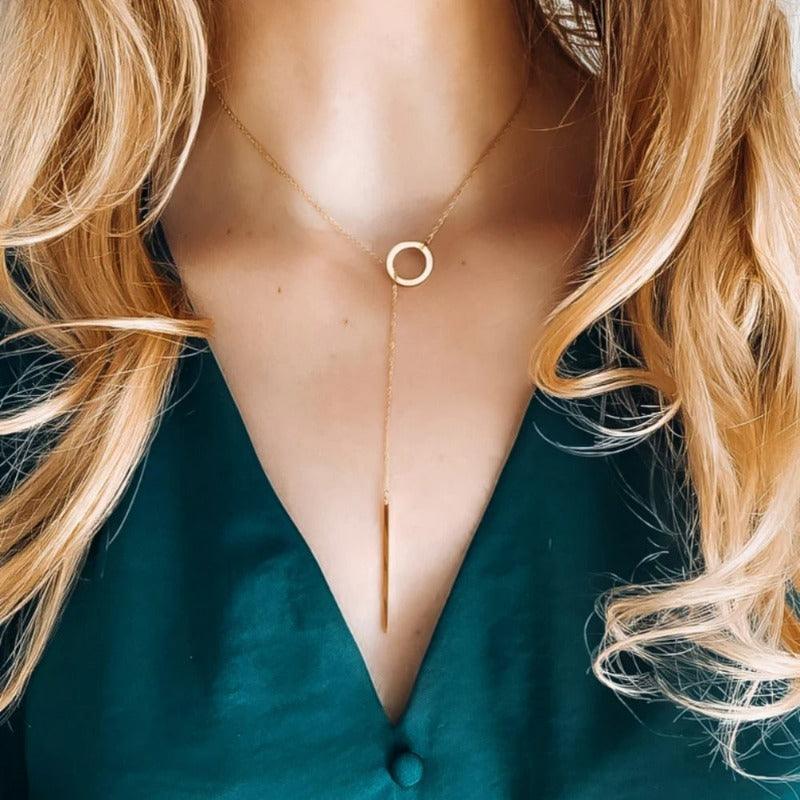 Collar Elo de Fuerza Oro 14k