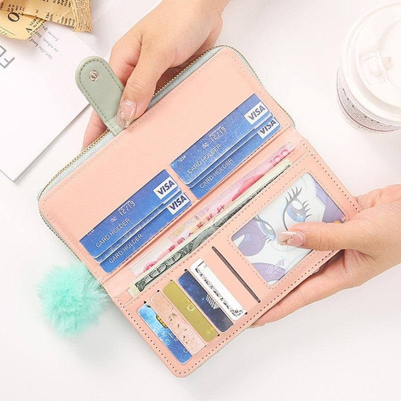 Cartera Bordada Puffer Lilie en Cuero