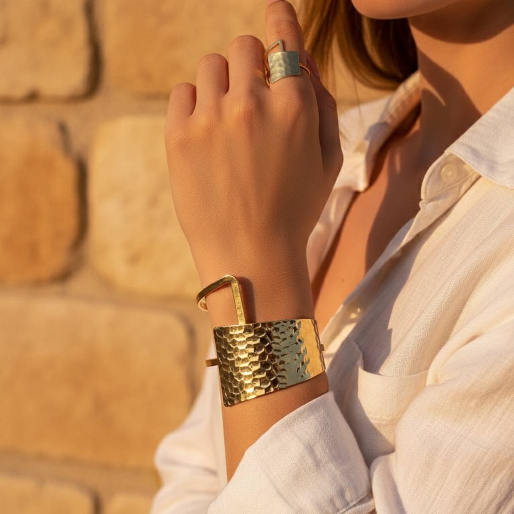 Conjunto Bilbao | Brazalete y Anillo